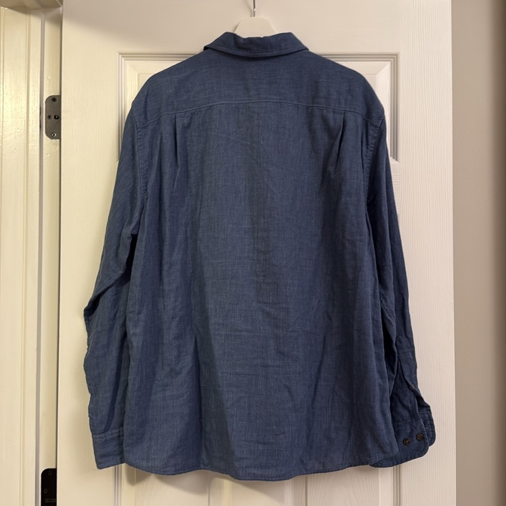 Sonoma Blue Casual Button Down Shirt Size XL - Picture 4 of 4